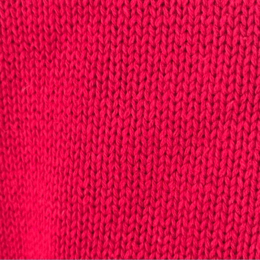 Chaps Men’s Red 100% Cotton Crewneck Sweater Embroidered Logo Medium NWT - Picture 11 of 16